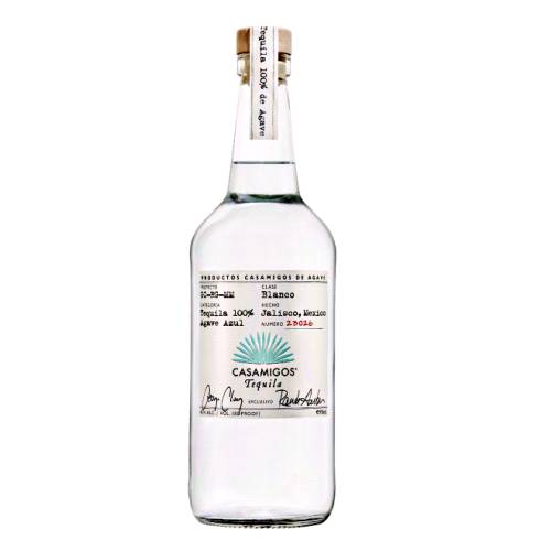 Tequila Blanco Casamigos casamigos blanco tequila made over two months and is crisp and clean it finishes smooth with a hint of citrus vanilla and sweet agave.