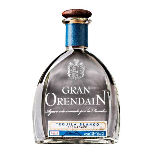 Gran Orendain Blanco Tequila is triple distilled and clear in color and aged in white oak barrels.