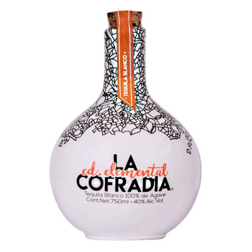 La Cofradia Blanco Tequila is a pure clear and heavier blanco with strong herbal notes and a raw weber scent partnering its distinct weber and herbal flavour.