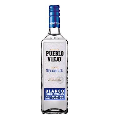 Pueblo Viejo blanco tequila with green apple fruits and citrus and beautiful herbal flavours and cooked agave with a rich blend of fruit flavors.