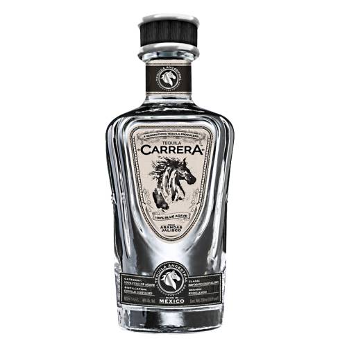 Carrera tequila is twice distilled from 100 percent agave in still with a copper pot and aged for up to 5 months in new char white oak barrels.