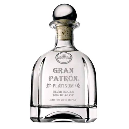 Patron Tequila is triple distilled to make it ultra smooth and full bodied with a portion of each batch is aged for a limited time and then blended to create the finest platinum Tequila in the world.