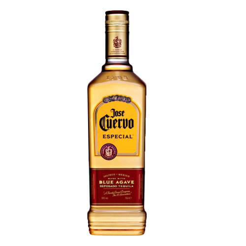 Jose Cuervo reposado tequila is distilled from select 100 percent blue agave rested in charred oak and is very tequilero in character and is light straw in color and has an herbaceous essence of agave.