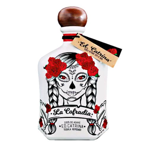 La Cofradia tequila reposado is agave made with a traditional process but in a modern industrial plant they bottle their Tequilas in ceramic.