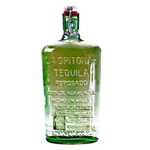 La Gritona reposado tequila with sweetness oakiness or vanilla that is often associated with a highland reposado.