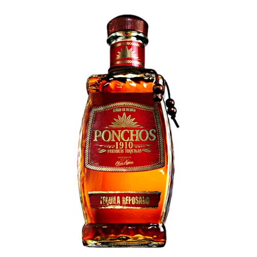 Ponchos Reposado Tequila is a golden aged agave spirit with almond vanilla with slight cinnamon spice.