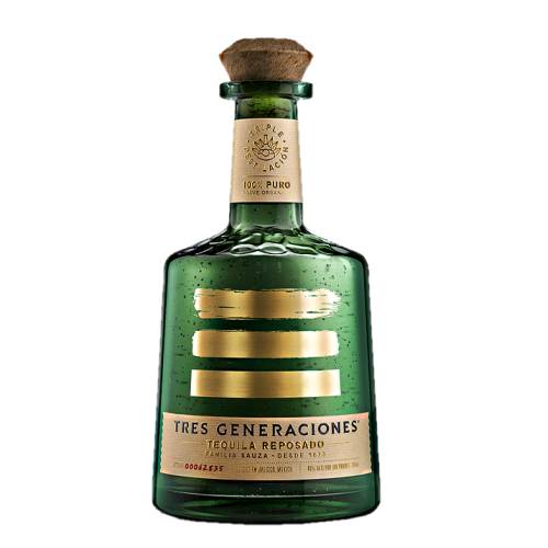 Tequila Reposado Tres Generaciones tres generaciones tequila reposado is gold in color with pepper spice and herbs in balance with light oak character smooth round and slightly sweet initial spiciness with toasted oak.
