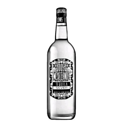 Tequila Silver Dos Mexicanos dos mexicanos silver tequila with mellow silky smooth and clean with a bold finish and warm sweet aftertaste.