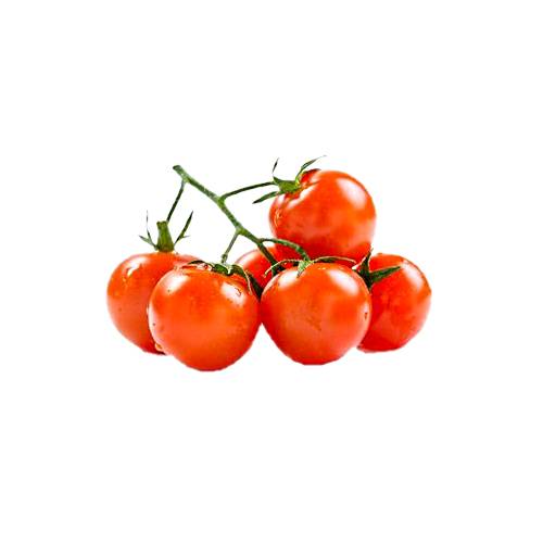 Tomato Cherry cherry tomato small in size and round with a bright red color.