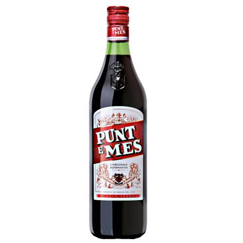 Punt e Mes is a vermouth dark brown in color and has a bitter or amaro flavor.