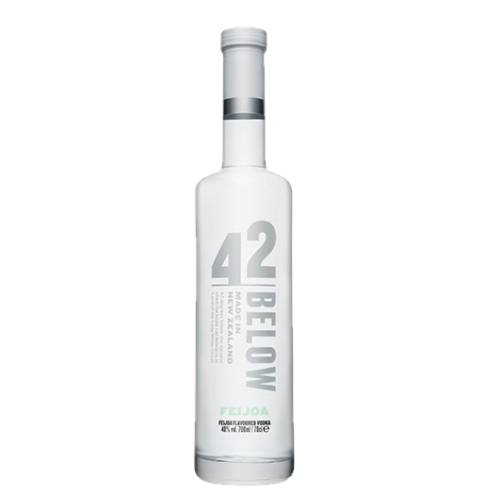42 Below Feijoa Vodka with a crip light taste and a clean clear look.