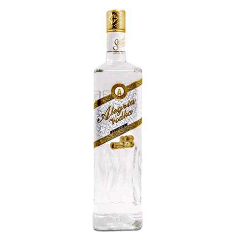 Alegria Vodka made from the highest quality grains from Moldova. The sevenfold filtration makes this vodka particulary delicate and easy to enjoy.