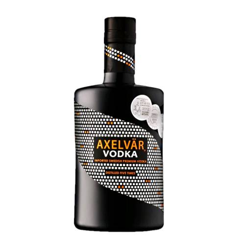 Axelvar Vodka with fresh and elegant with soft notes that remind of chocolate anisette and liquorice.