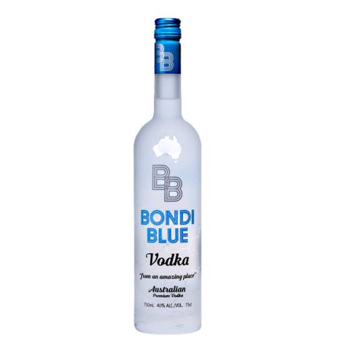 Vodka Bondi Blue bondi blue vodka is delicately and precisely distilled five times using only the finest wheat grains sourced from local wheat.