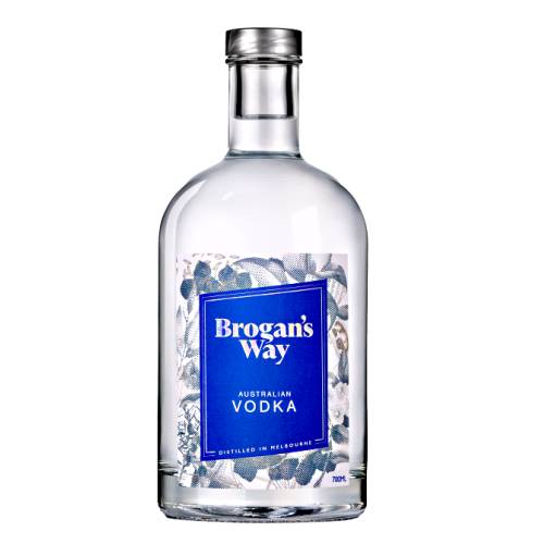 Brogans Way vodka with a clean crisp tast and clean clear smell.