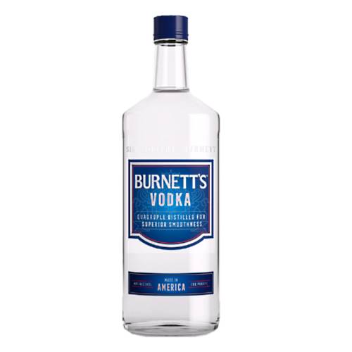 Burnetts Vodkas uses quadruple distillation and triple charcoal filtering for superior smoothness. This proprietary process makes Burnetts one of the purest Vodkas on the market. Burnetts Vodka available in both 80 and 100 proof offers exceptional mixability for a wide variety of cocktails.