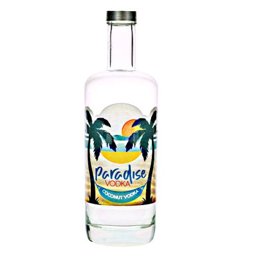 Paradise coconut vodka is made with natural coconut so no essence flavouring masterfully infused coconut resulting in a genuine taste of the tropics.