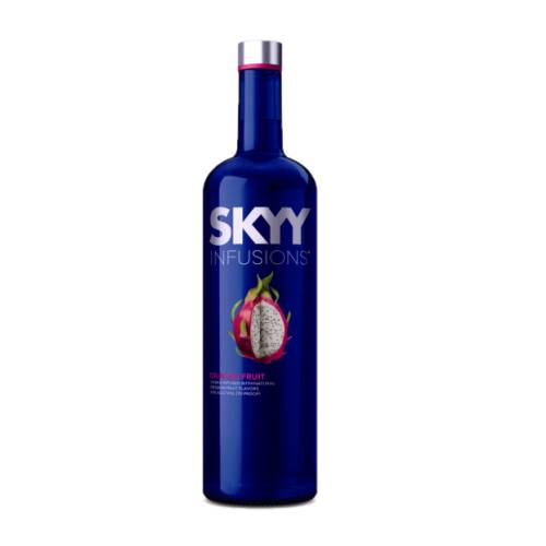 SKYY dragon fruit vodka are made with the same high quality vodka and an infusion of dragon fruit.