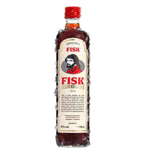 Fisk vodka offers a completely unique taste. Bottled at 30 percent ABV and made from an intriguing blend of quality vodka eucalyptus menthol and liquorice Fisk brings an incredibly smooth and refreshing taste and is best served chilled.