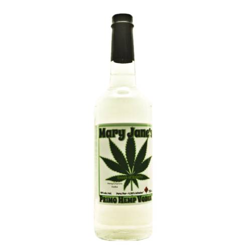 Vodka Hemp Mary Jane mary jane vodka hemp is artisan distilled all natural hemp infused vodka and blend of the finest canadian grains hemp seed and fastidious filtered bc spring water.