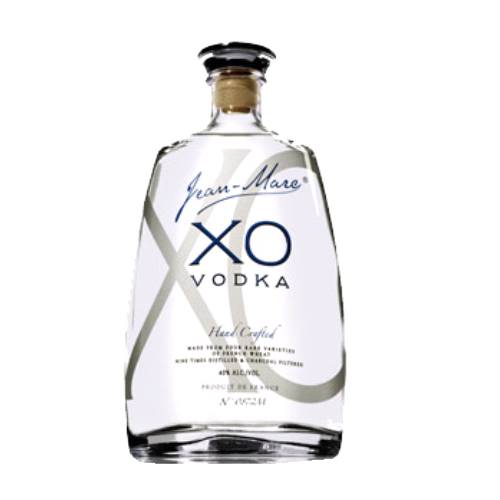 Vodka Jean Marc XO jean marc extra old vodka is an ultra premium luxury vodka handcrafted by jean marc daucourt in the region of france. jean marc xo is made from four types of french wheat and distilled nine times.