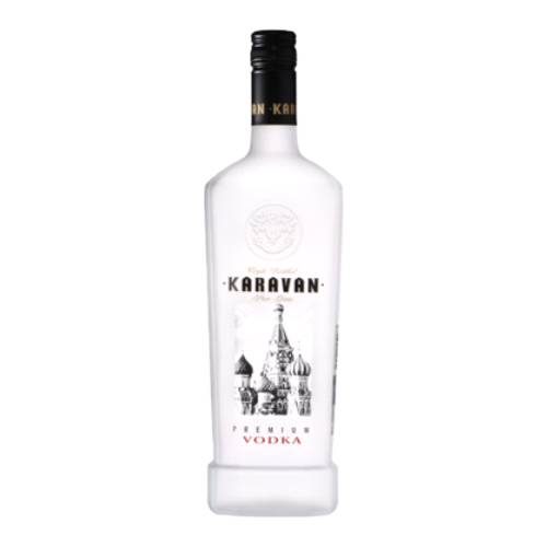 Vodka Karavan karavan is based on the a vodka recipe favoured by the russian imperial court. it is triple distilled from pure grain and blended with spring water.