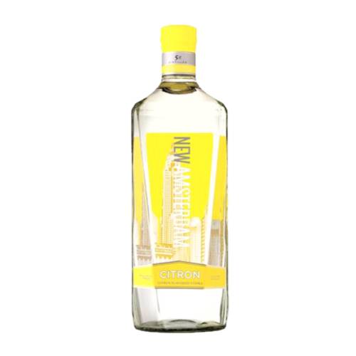 Lemon flavoured vodka made by New Amsterdam.