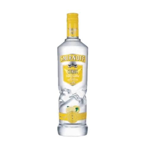 Vodka with lemon citrus flavour.