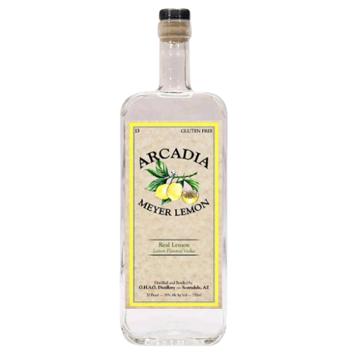 OHSO Lemon Vodka with rich citrus flavor and easy to drink lemon vodka.