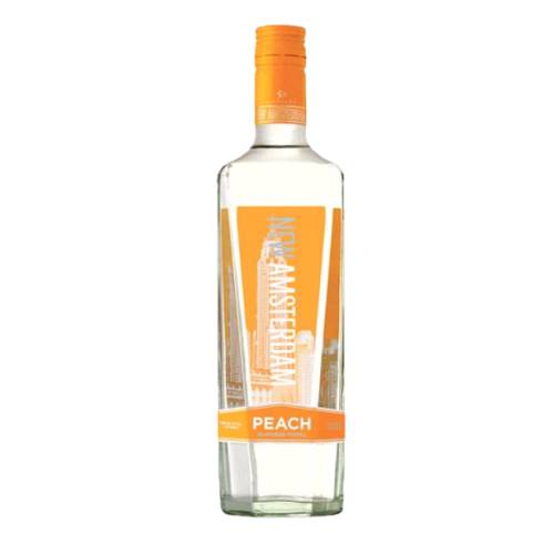 Peach flavoured vodka made by New Amsterdam.