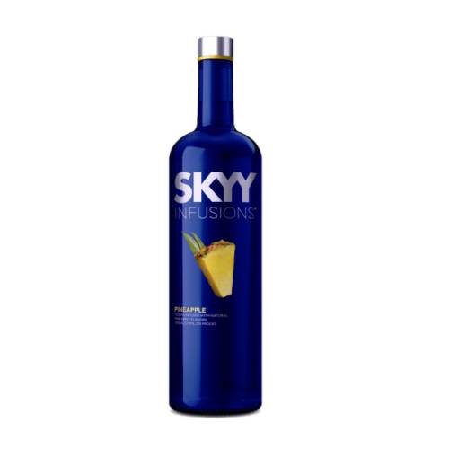 Skyy pineapple vodka are made with the same high quality vodka and an infusion of pineapple.