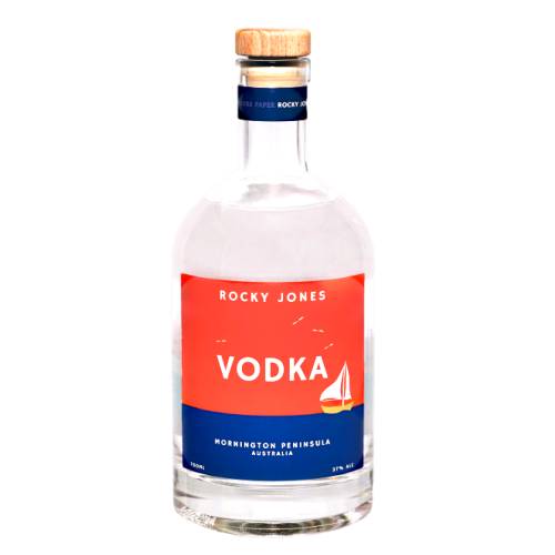 Rocky Jones vodka spirit is produced from grapes which creates a subtle natural sweetness and no sugar or additives are used in the production process.