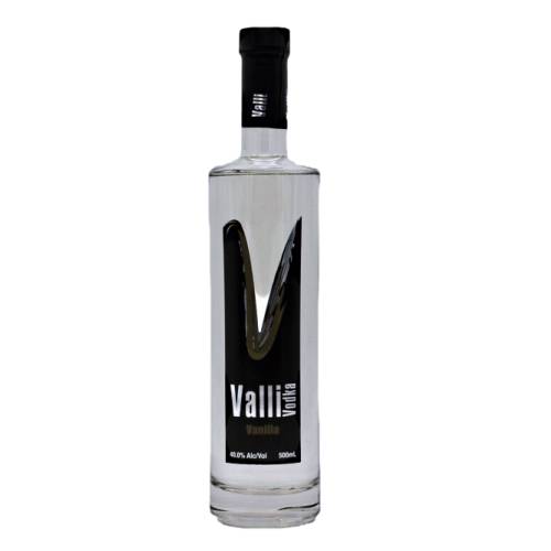 Hunter Distillery vanilla vodka with Malaysian vanilla beans with premium organic vodka.
