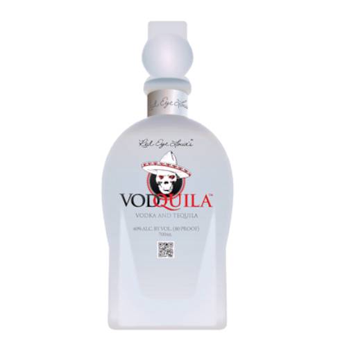 Vodquila is a high temperature blend of super premium vodka and blue agave.
