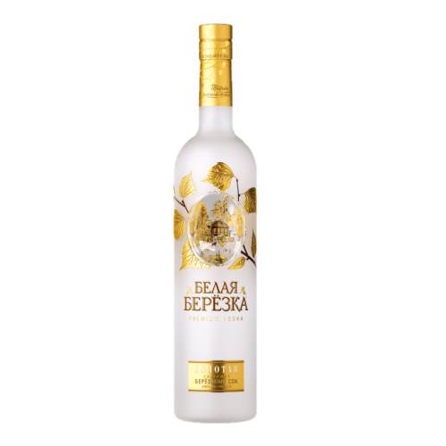 White Birch gold russian vodka contains natural birch sap which gives the spirit an exceptional mildness and an exquisite flavour.