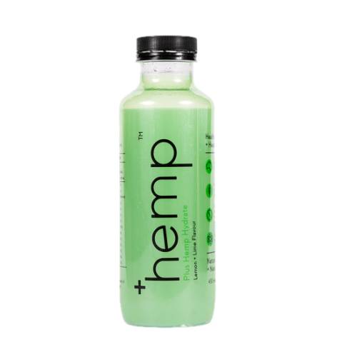 Hemp water with is high in omega 3 and omega 6 essential acids and free of THC and is derived from the seed of certain varieties of the Cannabis sativa plant.