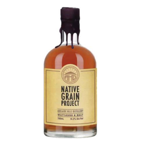 Adelaide Hills Distillery Whiskey Native Grain Project is a grain spirit we have selected a single cask that has been mellowing away for some time in an ex Cabernet oak barrel.