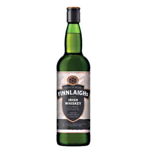Finnlaighs irish whiskey made with natural water from nearby Slieve na Gloc mountain and by using locally sourced cereals.