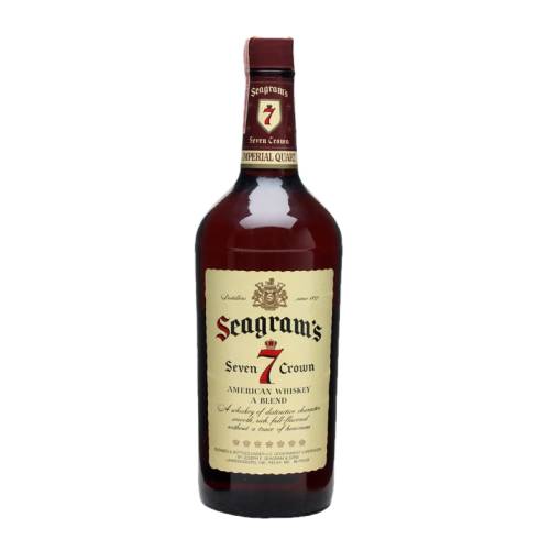 Seagrams Seven Crown also called Seagrams Seven is a blended whiskey.