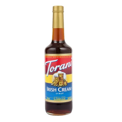 Torani Whisky Irish Cream liqueur.