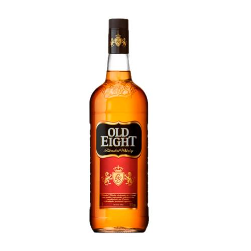 Old Eight Whisky is one of the most famous whiskies in Brazil. With an eclectic combination of tradition materials and ability it creates a unique mix with a strong character and produced in Brazil with pure malt imported and according to the process of the old continent.