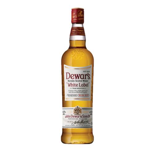 Dewars white label scotch whisky made from the finest single malt and grain whiskies and each is hand picked to create this full round whisky.