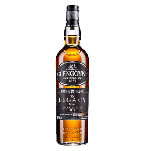 Glengoyne Legacy Chapter One Single Malt Scotch Whisky Chapter One in the Legacy Series pays homage to Cochrane Cartwright and his vision for Glengoyne. When he became distillery manager in 1869 he created the slowest stills in Scotland and famously first introduced casks to Glengoyne.
