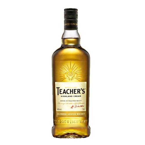 Teachers Scotch Whisky is a blend of Scotch whisky with smoky taste and high peated malt content this richly flavoured whisky.