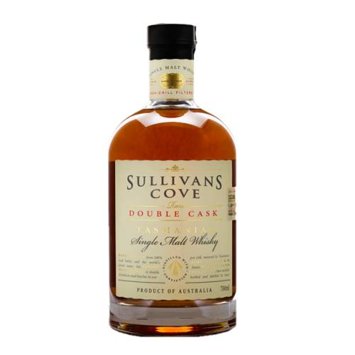 Double Cask Whisky by Sullivans Cove is comprised of one 12 and one 11 year old second fill oak ex tawny cask one 11 and one 10 year old second fill oak ex cask one 11 year old first fill ex cask and one 10 year old first fill oak ex tawny cask.