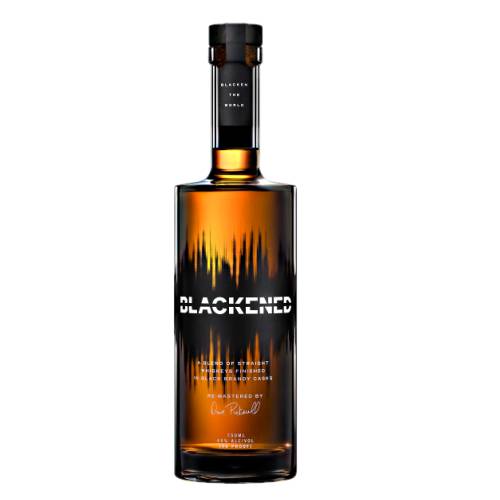 Sweet Amber Distillery and Metallica blackened whisky with caramel honey and vanilla flavors from the wood. and result is a magnificently balanced whisky robust in flavor and ideal for sipping neat.